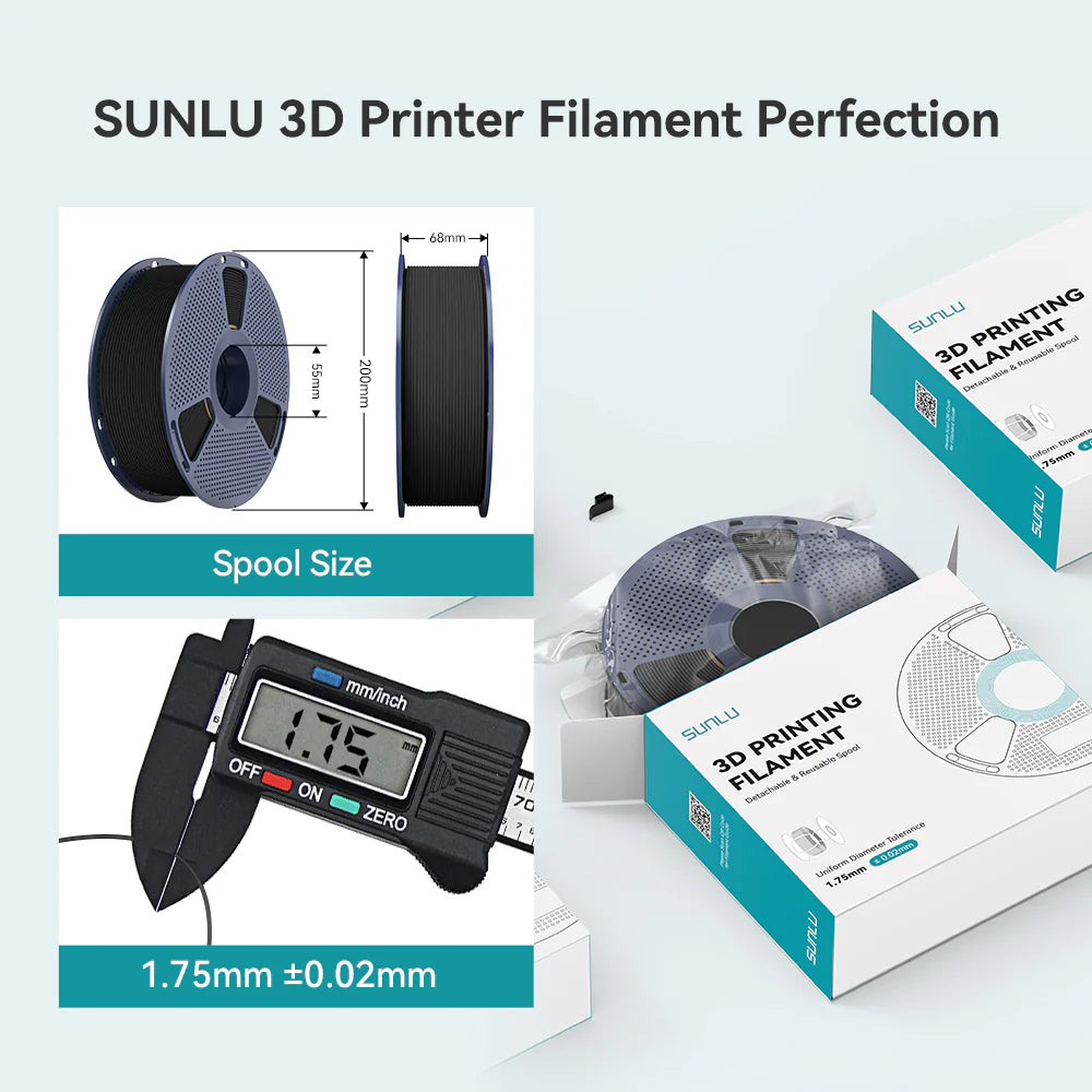 [MOQ: 6KG] High Speed Matte PETG 3D Printer Filament 1KG